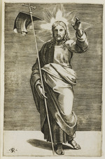 Jesus als Salvator Mundi