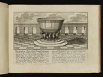 Das metallene Meer in dem Tempel Salomonis