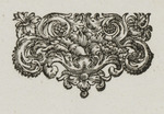 Vignette mit floralem Motiv