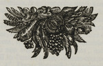 Vignette mit floralem herbstlichem Motiv