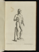 Statue des Merkur