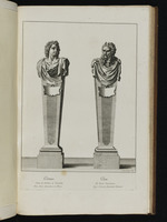 Büsten des Comus und des Pan