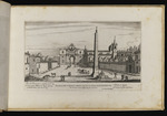 Die Piazza del Popolo, durch Papst Alexander VII. verschönert