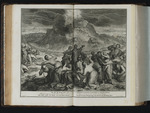 Moses und das Volk am Fuße des Berges Sinai