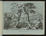 Landschaft mit einem Vogelfänger