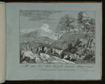 Landschaft mit einer Viehherde