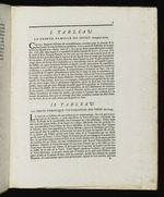 Tableaux du Roy. Vorwort Blatt 3