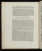 Tableaux du Roy. Vorwort Blatt 4