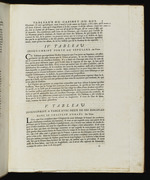 Tableaux du Roy. Vorwort Blatt 5