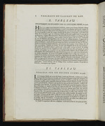 Tableaux du Roy. Vorwort Blatt 8