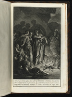 Paulus wird von einer Schlange gebissen