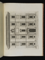 Fassade des Palazzo di Propaganda Fide