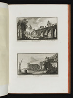Oben: Aquädukte bei Capo di China; Der Palazzo Donn