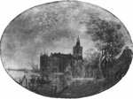 Flußlandschaft mit dem Kastell Montfoort (Gegenstück zu GK 392)