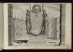 Titelseite: Römische Palazzi von einigen berühmten Architekten, gezeichnet vom Maler und Architekten Pietro Ferrerio