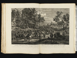 Die Königin auf dem Weg nach Fontainebleau in Begleitung ihrer Garden
