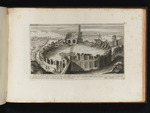 Die Ruine eines Amphitheaters