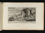 Die Ruine eines Rundtempels bei Pozzuoli