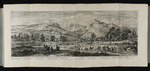 Ansicht der Stadt Salins mit Vorort, Schlössern und Bergen in der Franche-Comté
