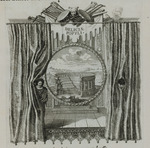 Devise mit Amphitheater "Für die Ballette und Komödien"