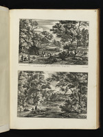 54. | ___ [Vuës de Païsage] | ,, [van der Meulen] | ,, [Baudoins.]