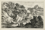 Felslandschaft mit Reisenden