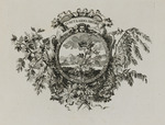 Devise mit Rose "Für das Carrousel"