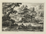 Landschaft mit Rinderherde