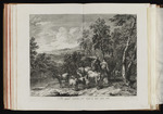 Landschaft mit zwei Frauen und Vieh
