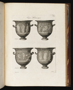 Zwei Glockenkrater in Vorder- und Rückansicht