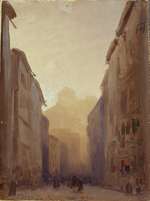 Der Corso in Rom, Studie