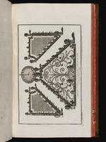 Das von Le Nôtre entworfene Parterre für den Garten des Hôtel de Condé