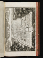 Plan des Schlosses und Gartens von Louvois