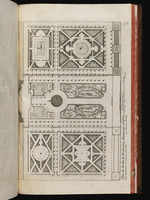 Plan des Gartens von Presles bei Beaumont