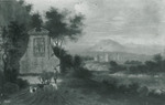 Landschaft mit Denkmal und Herde (Gegenstück zu GK 415)