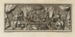 Sächsisch-Polnisches Wappen mit Victoria und Minerva