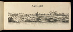 Ansicht von Constantí während der Eroberung durch die Franzosen 1647 mit der Stadt Tarragona im Hintergrund