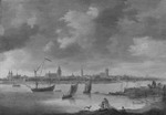 Die Stadt Sluis in Flandern