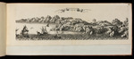 Ansicht von Porto Longone während der Eroberung durch die Franzosen 1646