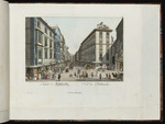 Ansicht des Wiener Kohlmarkts