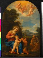 Die Heilige Familie mit dem kleinen Johannes dem Täufer