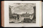 Ansicht des Ponte Rotto und des Ponte dei Quattro Capi