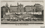 Vignette mit Ansicht des Hafens von Ripetta