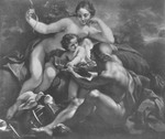 Die Erziehung Amors durch Venus und Merkur