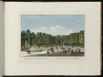 Aussicht gegen die Seufzer Allee im Augarten
