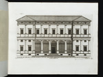 Fassade der Villa Farnesina