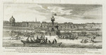 Blick auf die Seine am Tag der Feierlichkeiten anlässlich der Vermählich von Louise-Elisabeth von Frankreich