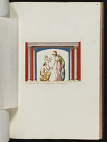 Bellona mit einer knienden Frauenfigur