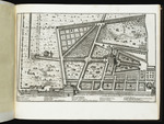 Plan der Gärten der Villa Montalto Peretti