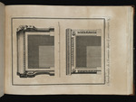 Kaminrahmen mit Lorbeer, Voluten und Rosetten verziert, Blatt aus der Folge X